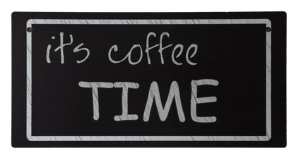 Wooden Coffee-Themed Sign