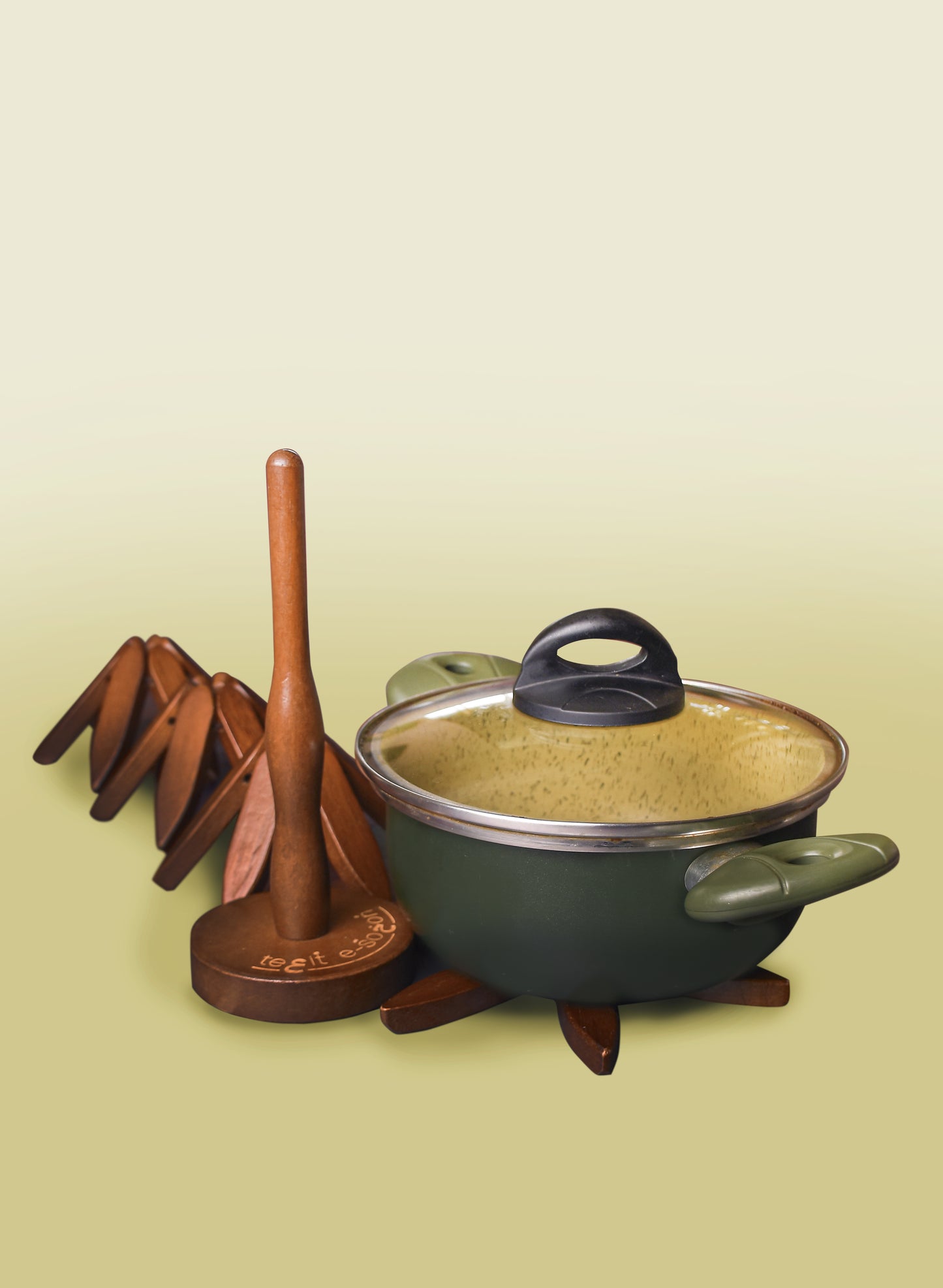 Wooden Coaster "Te3it el so5on"